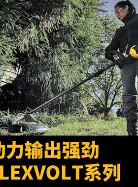 原装得伟DEWALT锂电60V无刷多功能园林工具动力头单机DCMAS5713N