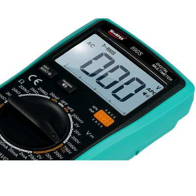 汉研TRUE/AVG/NCV功能AC/DC电压电流890s测量语音报值数字万用表