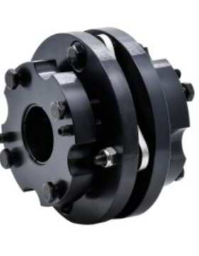 DBL51-D40-d10/d12-e10/e12膜片式联轴器  一端免键另一端键槽孔