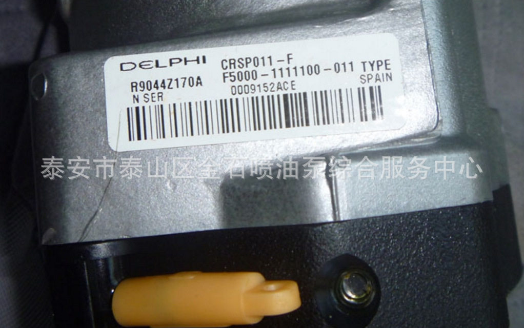 玉柴配套喷油泵总成F5000-1111100-011德尔福油泵R9044Z170A
