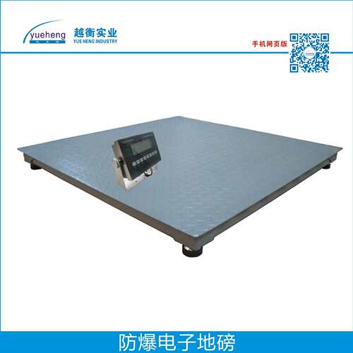 防爆区用600KG大地磅价格，防爆型XK3150-EX 0.6t大电子地磅