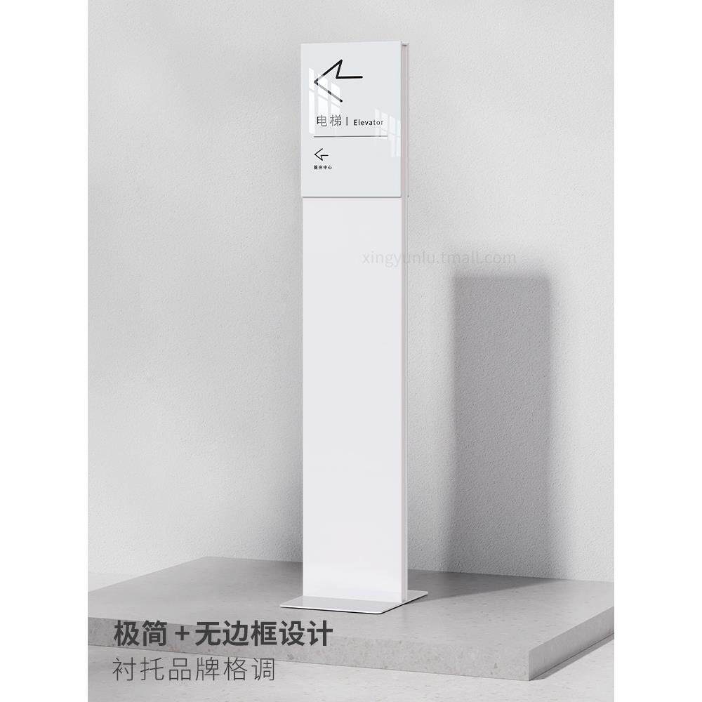 双面指示牌导向牌立式广告牌汽车参数牌落地展示架产品说明牌立牌