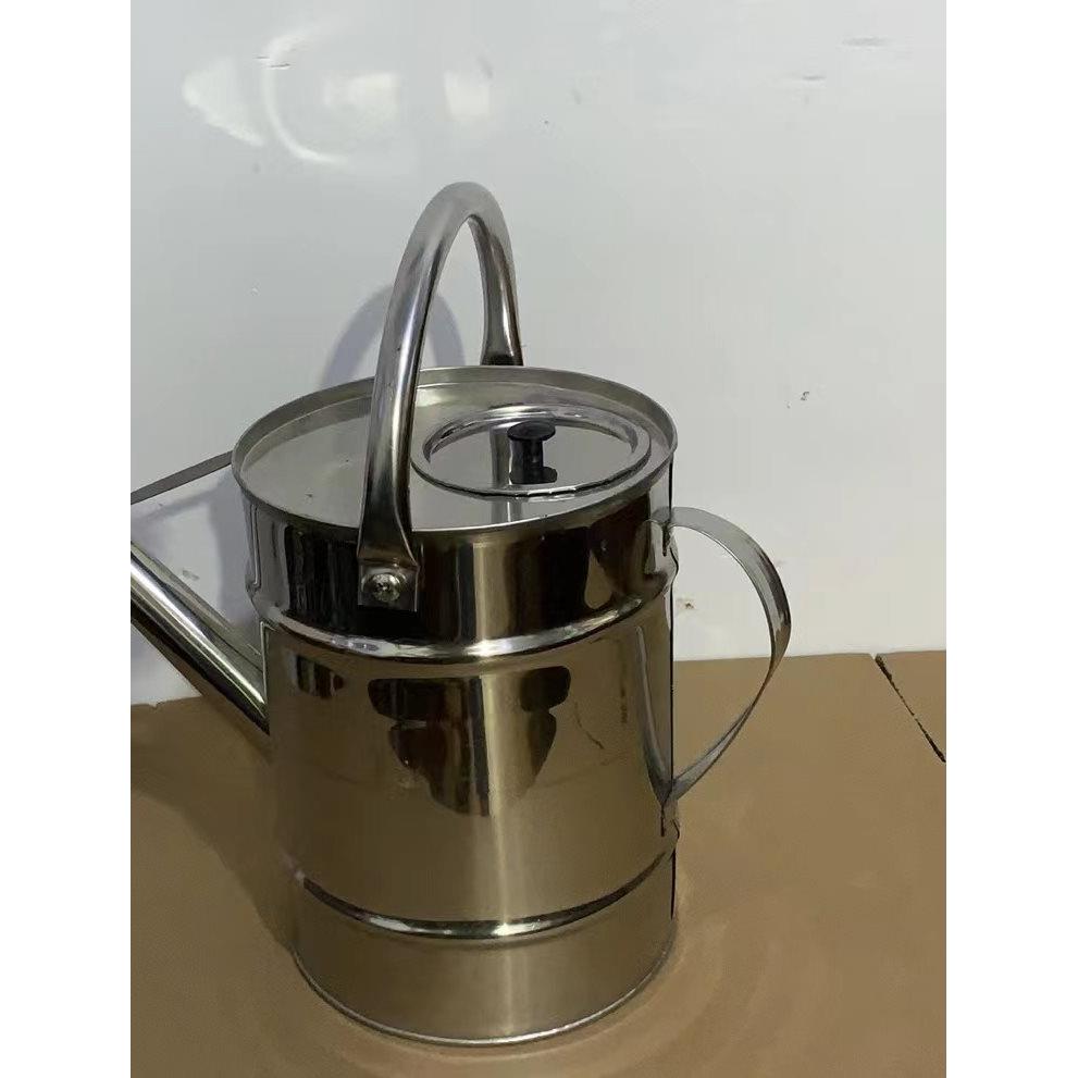 201不锈钢加油桶长嘴手提加油壶6L8L12L柴油桶汽油桶备用油箱