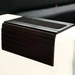 黑色木质懒人沙发扶手杯垫可折叠隔热茶杯垫客厅沙发扶手咖啡杯垫