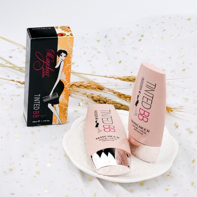 多效矿物BB霜 修颜控油遮瑕膏J补水粉底液 彩妆