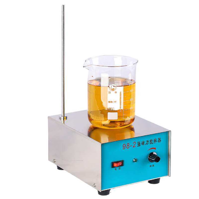 98-2磁力搅拌器实验室数显恒温磁力加热搅拌器多用平板搅拌器温控