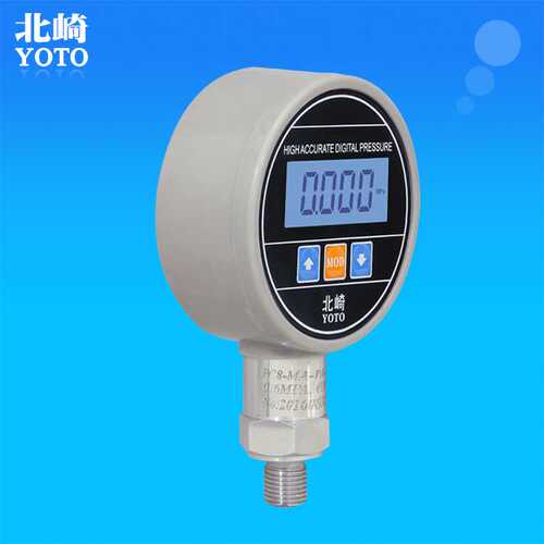 YOTOPC8测气压水压液压机油压力计LCD电池供电数字压力表数显