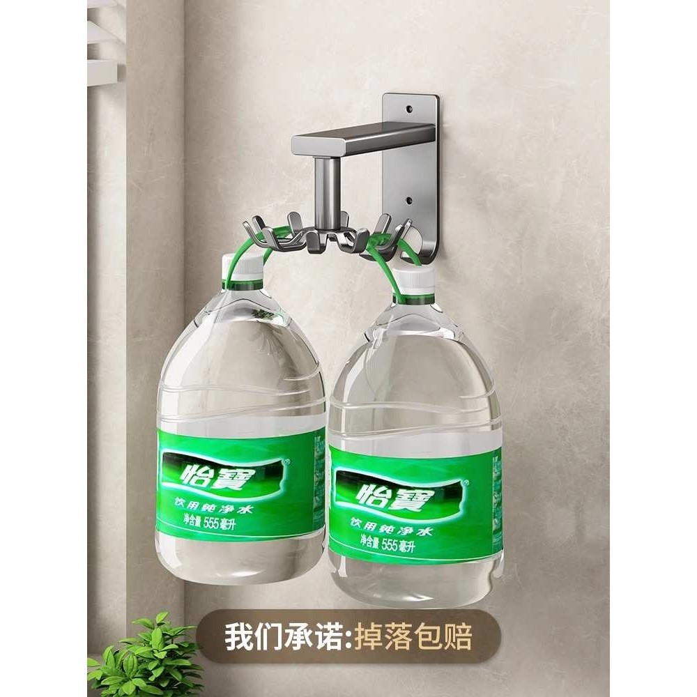 ?厨房旋转挂钩壁挂式置物架收纳各种锅铲勺子铲子免打孔架子