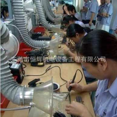 车间抽气 车间排气 焊锡抽气 焊锡排气恒辉机电工程资质
