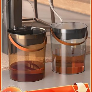 茶水桶过滤茶水桶茶排水废水茶渣桶家用茶具配件茶垃圾桶干湿分离