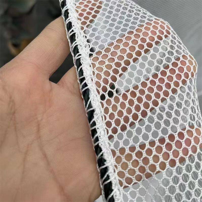 钉制六角尼龙网鱼苗箱不伤鱼防水网箱加盖养鱼新款全棉