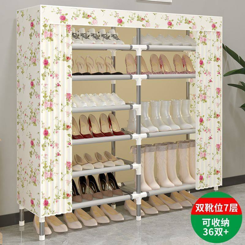 简易鞋架简约防尘收纳鞋柜子宿舍门口家用经济型鞋架子多层置物架,收纳整理,鞋子收纳架,淘宝优惠券,粉丝福利购,淘宝优惠卷