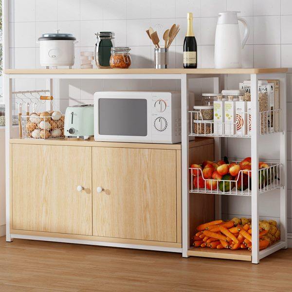 厨房置物架可移动微波炉落地架厨房电器层架收纳储物架碗架烤箱架,厨房/烹饪用具,微波炉置物架,淘宝优惠券,粉丝福利购,淘宝优惠卷