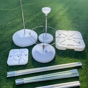 底座注水气球商场立柱生日派对场景路引拱门伸缩杆布置支架结婚