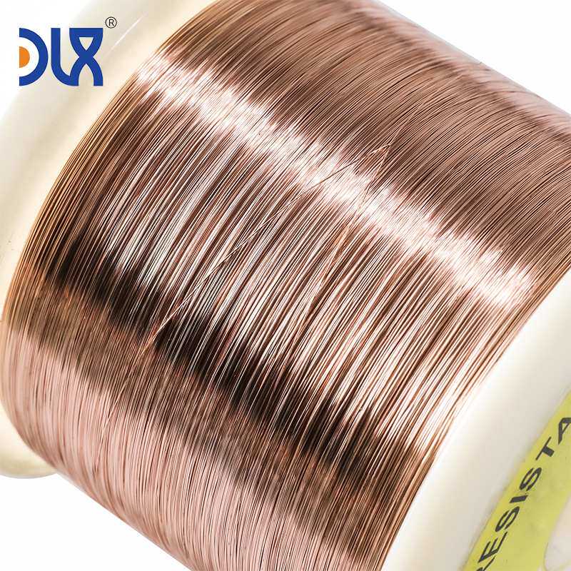 康铜6J40铜镍合金丝 电阻合金可焊接仪器仪表家用电器 低温发热丝