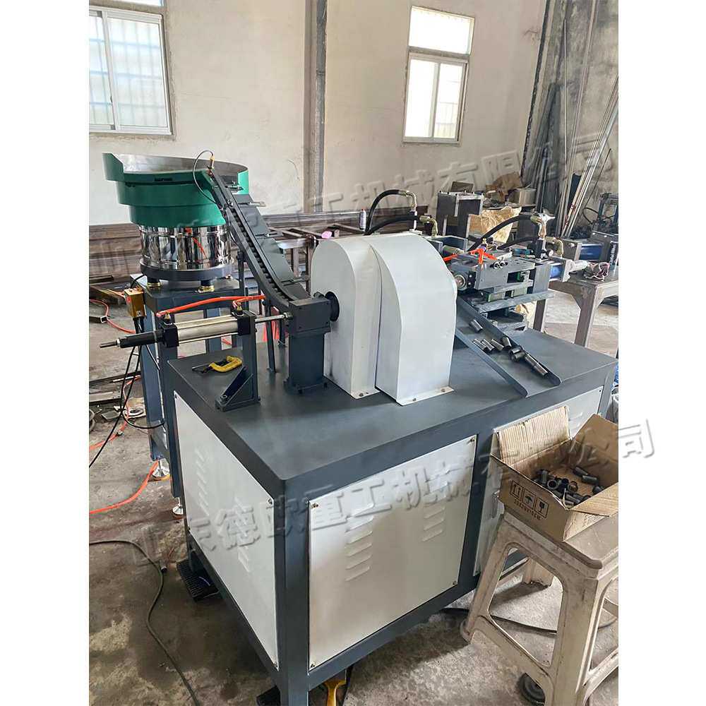 全自动圆管翻边机 自动上料风管翻边机 电动圆筒外翻边卷边机