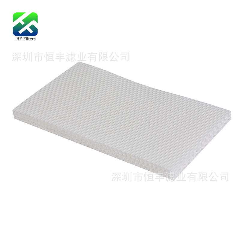 白色木桨纸湿帘吸水滤网空气加湿网抗菌防霉加湿网加湿网滤芯配件