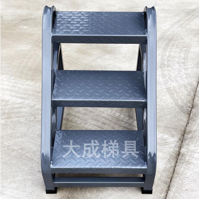 工业踏步梯台阶梯移动仓库登高A梯两三步梯移家用梯子阶梯脚踏台