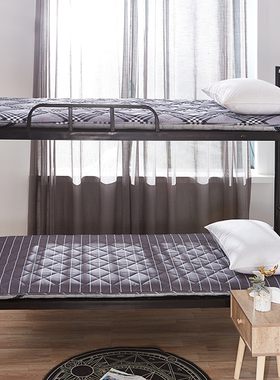 床垫单人学生宿舍加厚床垫子0.9m米床学校寝室上下铺单人床90cm宽