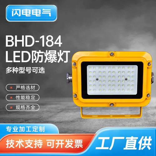 BHD-184防爆泛光灯 防爆LED投光灯化工厂加油站 30W/40W照明灯