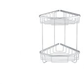 三角94 0102篮收纳篮09浴室置物架双层摩恩卫生间10全铜单层墙角