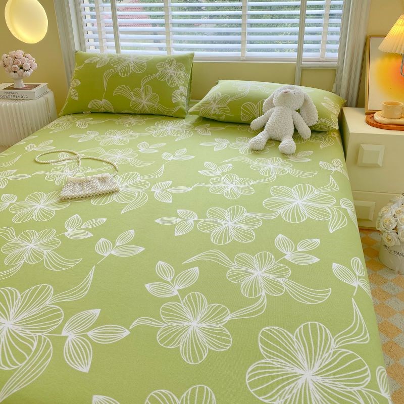 老粗布床单单件加厚帆布亚麻夏季学生宿舍单人Q被单枕套三件套凉