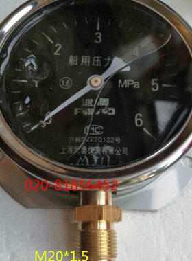 派澳 YT-MPA2510MPA0 -  MPAM压力表  外壳16N610 耐震不锈钢船用