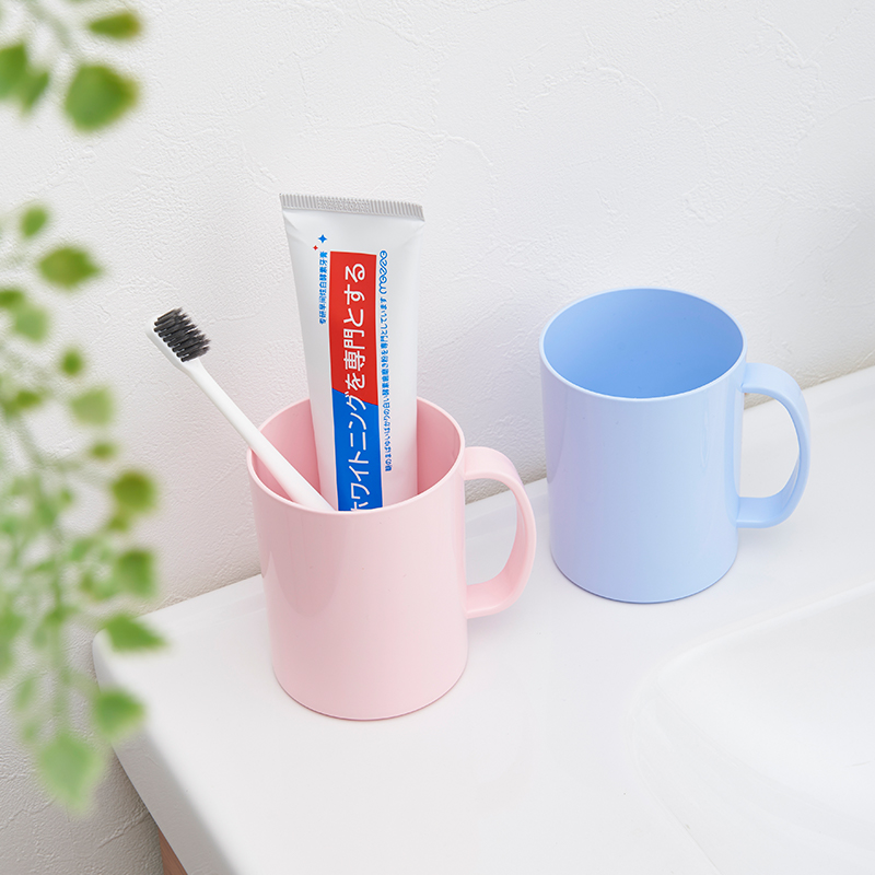 汇丰信佳 家用亮彩漱u口杯塑料口杯刷牙杯茶杯口杯杯子
