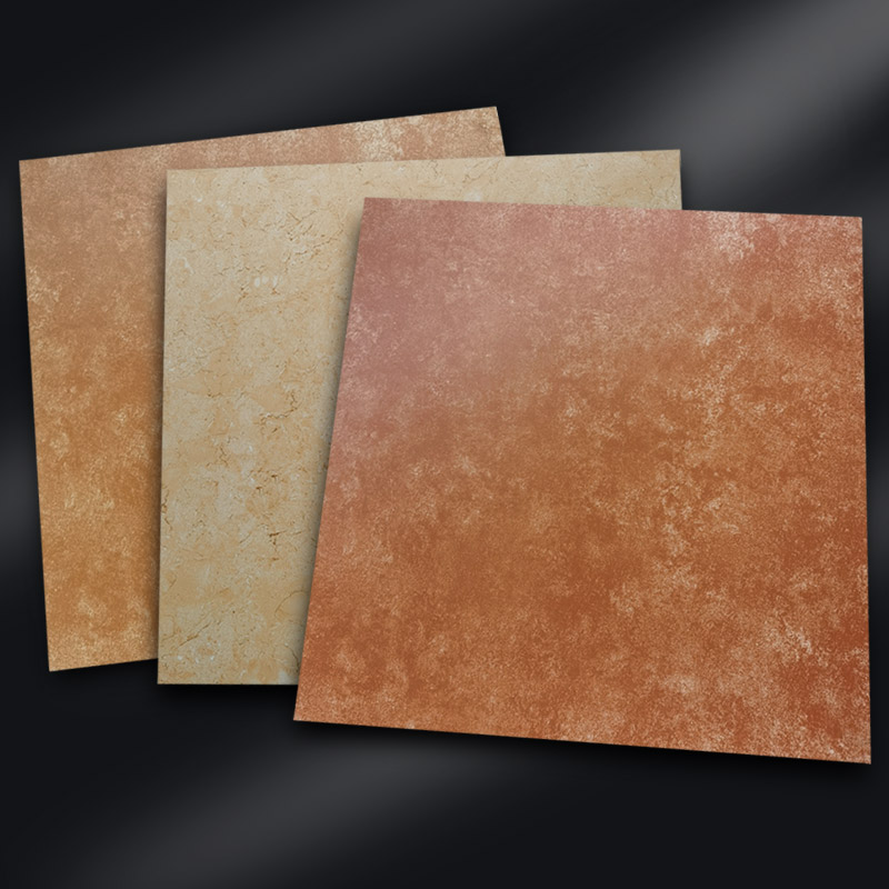 田园仿古砖600X600q客厅餐厅防滑耐磨地砖黄色橘色复古卧室60x60