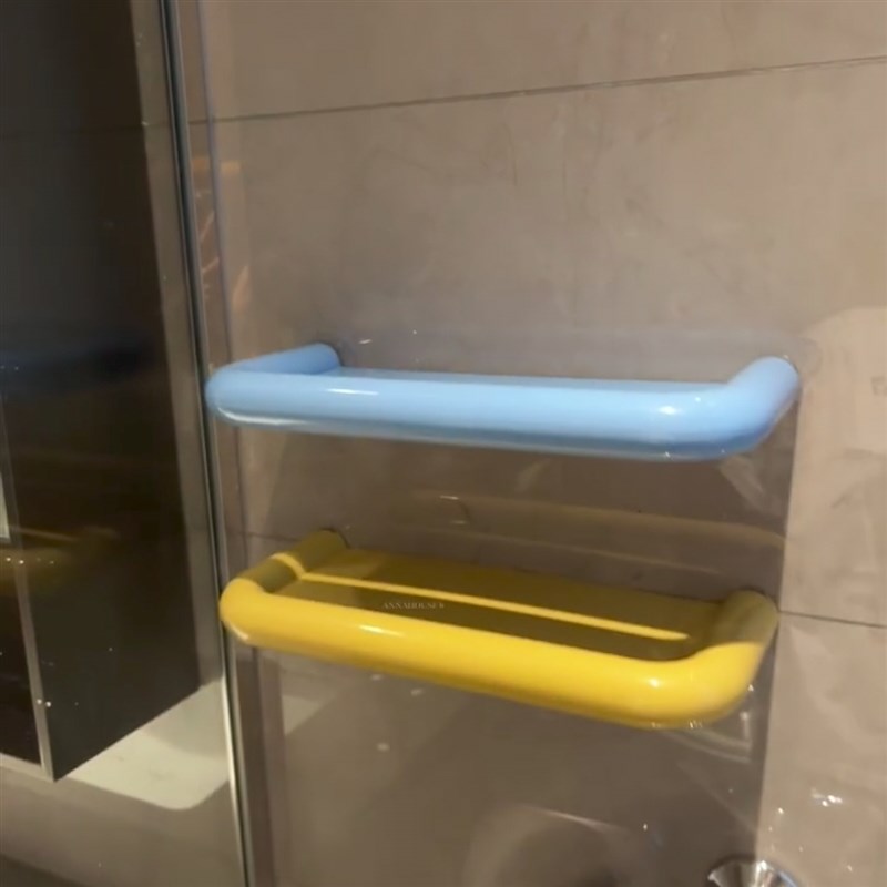 【浴室好物】卫生间洗漱台置物架免打孔H墙上壁挂收纳整理架多巴