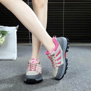 舒适防臭款四季带防砸防刺穿劳保鞋男轻便钢板女士钢包头夏季透气