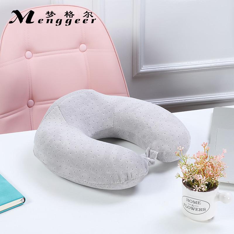 颈枕护脖子u型枕头护颈枕头枕护脖枕护腰u形O枕记忆棉车用旅行便