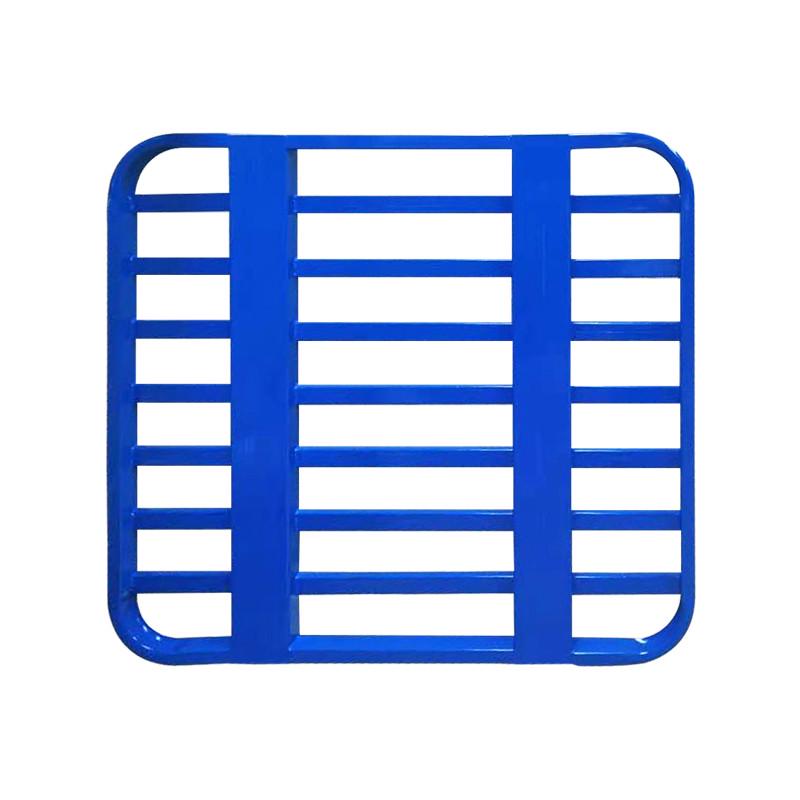 托盘重型定制盘物流仓库方角仓储D金属钢制垫板叉车圆角工业铁托