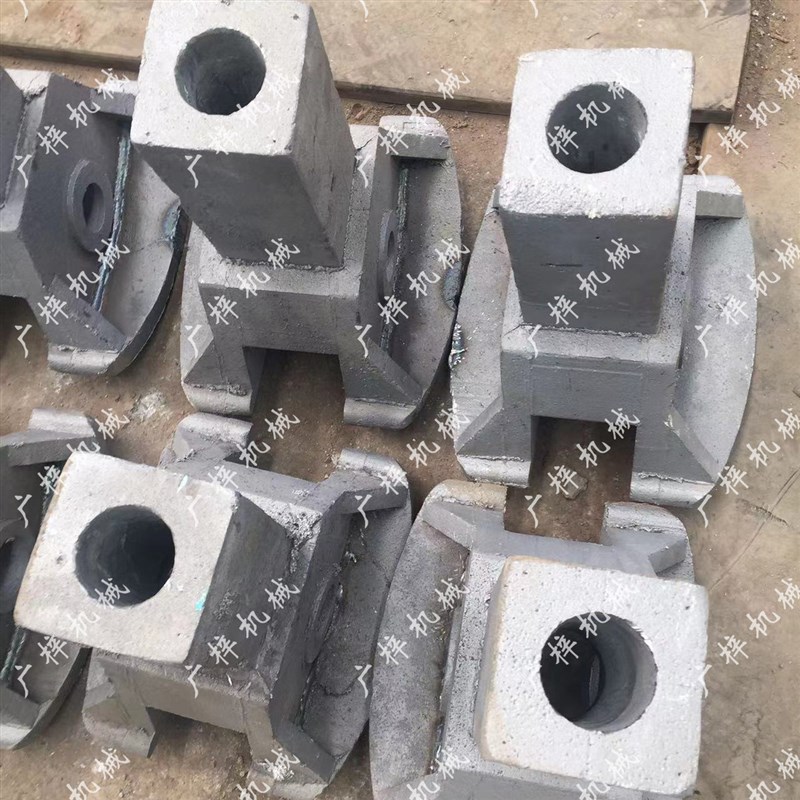 热销ygc1.2-6固定矿车厢式车铸钢碰头座厂家铸R造件加工中心碰头