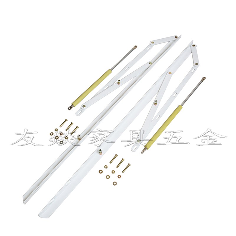 高箱床重型气压支撑杆 排骨架气压液压举起L器 气压上翻塔塔米用