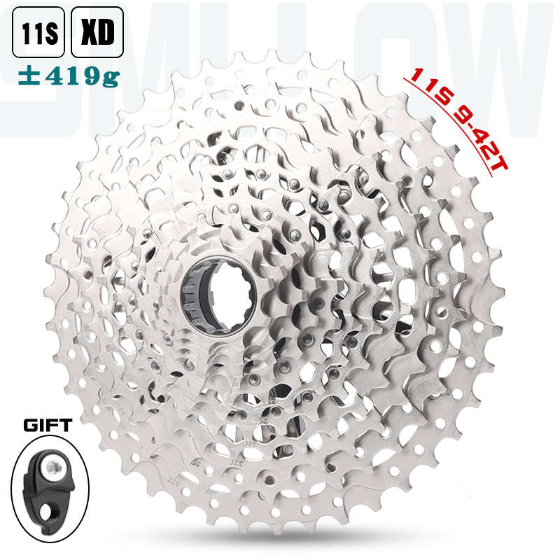 山地自行车XD卡式飞轮11速12速卡式齿轮33速4M2T 50T炫彩超轻镂空