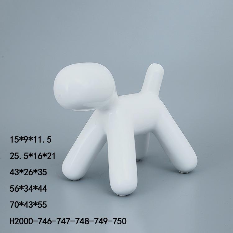小木马现代家居摆件树脂工艺品儿童凳 客厅儿童房装饰品749