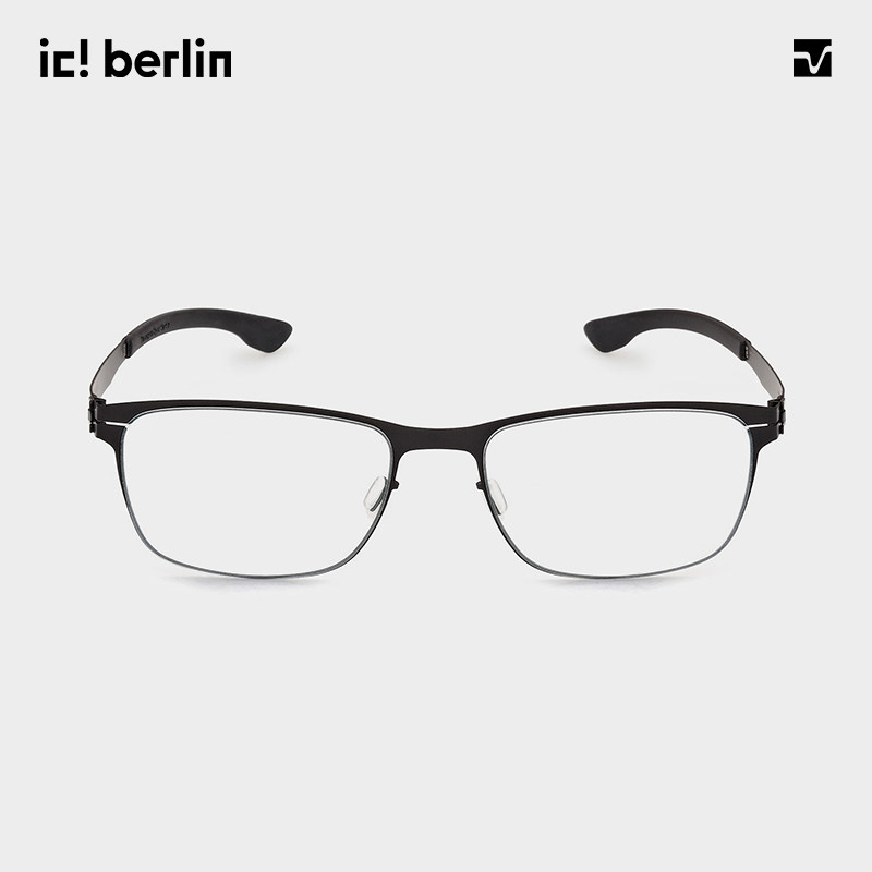 ic! berlin艾晰柏灵商务休闲近视眼镜可配度数IC-Dennis N.Large
