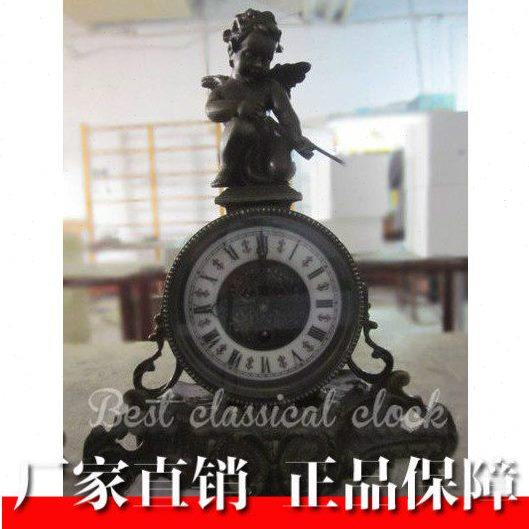 仿古做旧处理铸铜座钟|老式上弦仿古董台钟|立钟|落地钟|苏钟|,家居饰品,座钟,淘宝优惠券,粉丝福利购,淘宝优惠卷