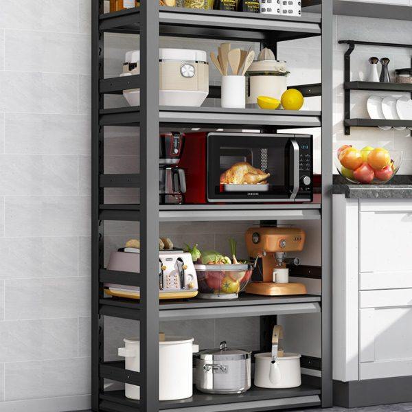 厨房置物架多层落地微波炉烤箱锅架多功能收纳架子家用货架储物架,厨房/烹饪用具,微波炉置物架,淘宝优惠券,粉丝福利购,淘宝优惠卷