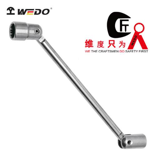 WEDO工具 不锈钢双头活动套筒ST8510 耐高温耐腐蚀不锈钢活动套筒
