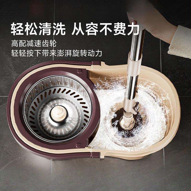 优品旋转拖把免手洗家用一拖净甩干拖把桶套装拖地吸水拖布