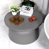 茶几休闲餐台圆边几客迷你现代简约塑料北欧轻奢小圆桌家用