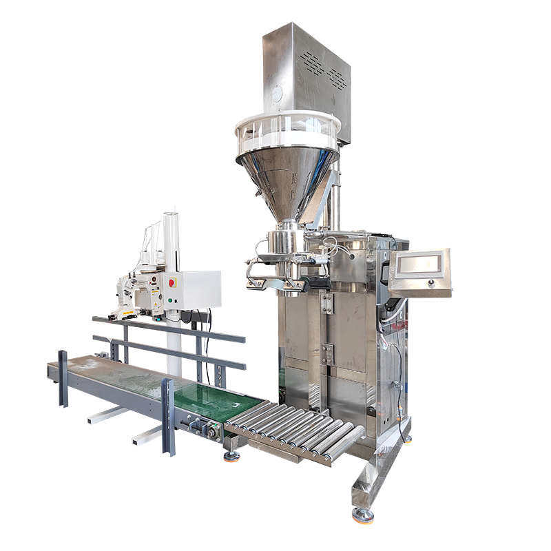 粉末自动定量称重包装p机化工面粉淀粉辣椒分装机粉剂灌装机25公