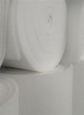 初效无纺布白色纤维过滤棉 粉尘过滤E 无尘车间进出风口净化纤维