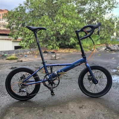 Fnhon风折叠车Yad2018铝合金w20英寸22英寸盘式制动器Mosoon路弯