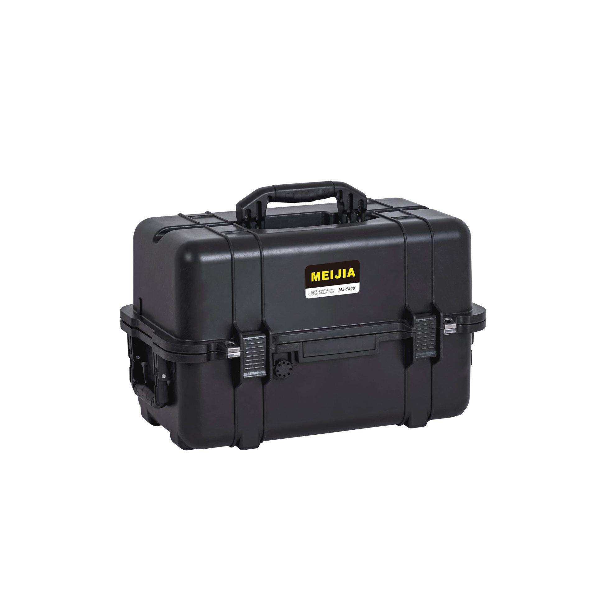 MJ-1460 塑料安全箱 摄影器材镜头工具箱 pp立开式工具箱仪器防护
