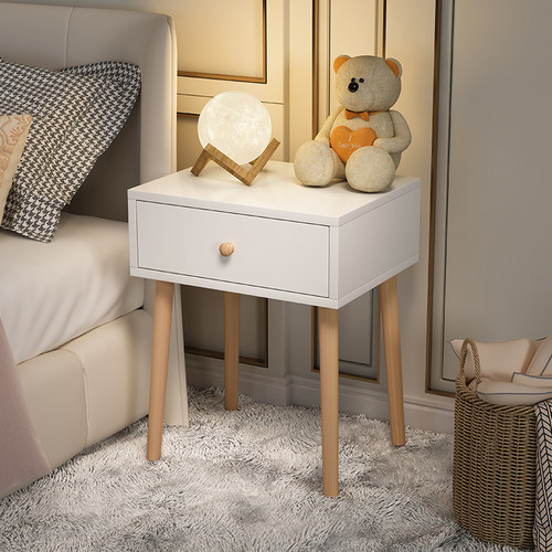 青少年床头柜儿童小型家用床边柜替代品卧室简约男孩小柜子储物柜