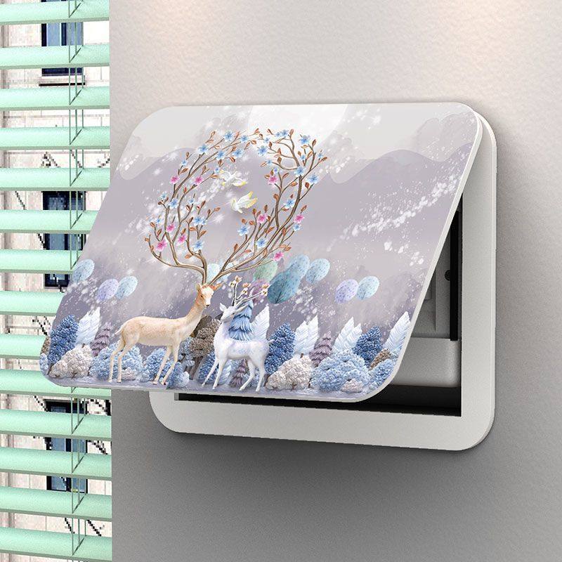 弱电箱盖板电表箱外盖装饰电闸遮挡wifi多媒体信号超薄装饰画,家居饰品,电表箱装饰画,淘宝优惠券,粉丝福利购,淘宝优惠卷