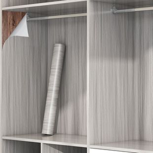 衣柜内部贴纸翻新自粘防水防潮防霉垫纸木纹衣橱家具柜子专用贴膜